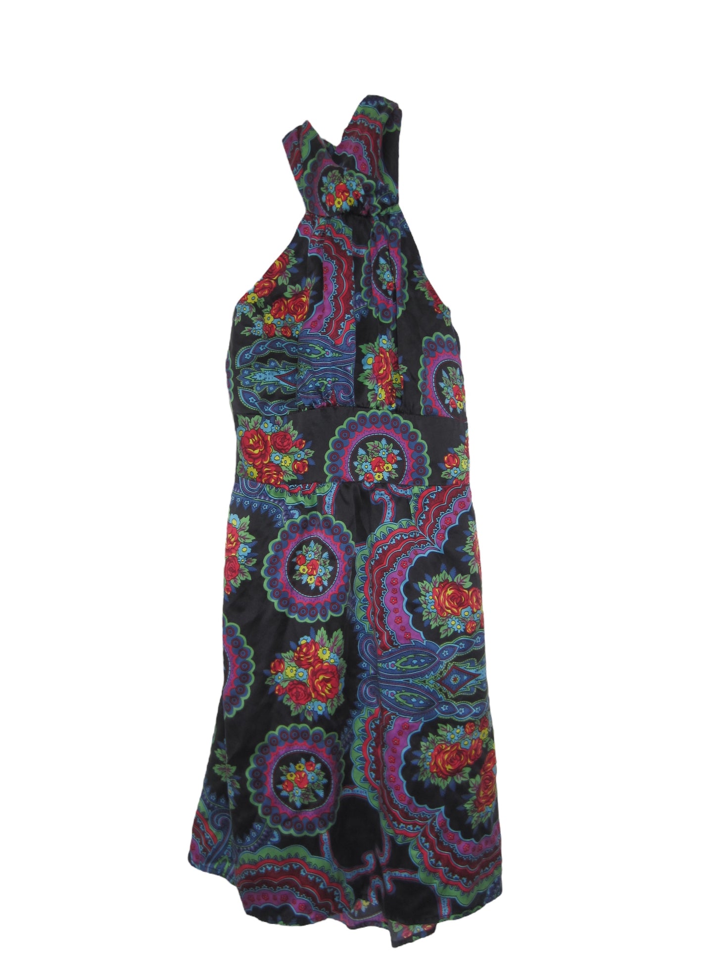 Betsey Johnson Silk Halter Dress